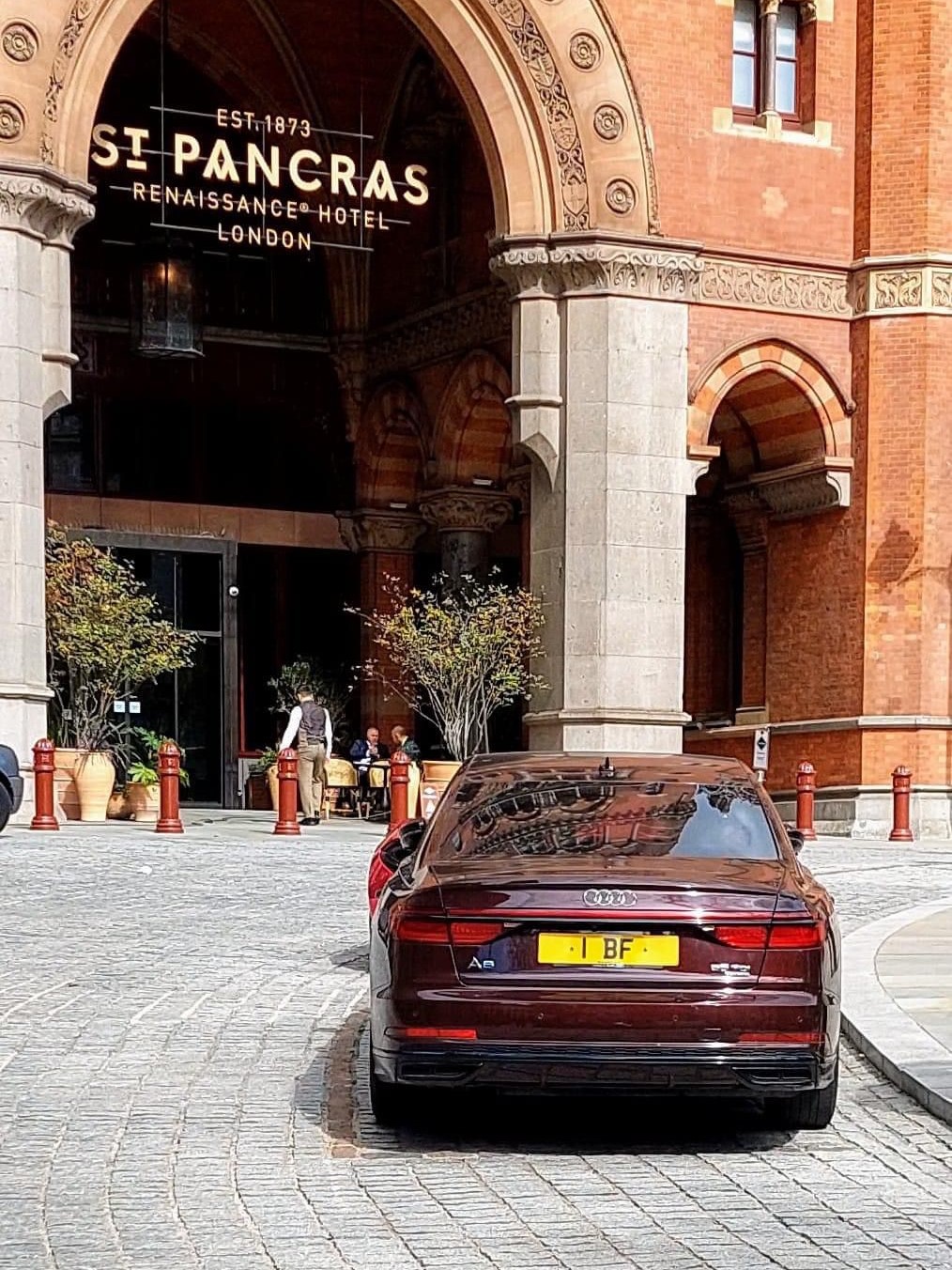 UK Number Plate 1 BF